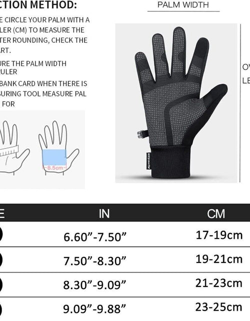 Load image into Gallery viewer, Women Men Winter Thermal Windproof Waterproof Touch Screen Warm Gloves Mittens
