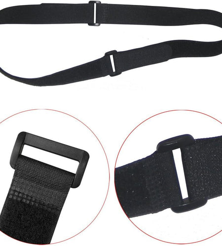 [16 Pack] 1 X 18" Hook and Loop Reusable Fastening Nylon Cable Securing Straps by - Durable Functional Ties to Keep Your Places from Tangled Messes of Cords