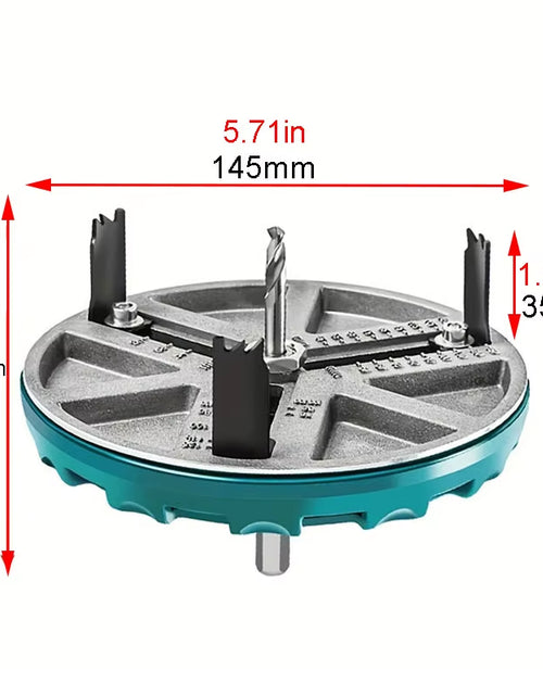 Load image into Gallery viewer, 45-130Mm Multifunctional Adjustable Woodworking Hole Opener Gypsum Board Plastic Aluminum Board Electric Drill Drilling Bit Tool
