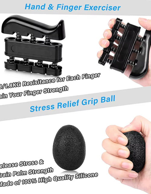 Load image into Gallery viewer, 5-60Kg Adjustable Heavy Hand Gripper Fitness Hand Exerciser Grip Wrist Training Finger Gripper Hand Strengthener for Patient
