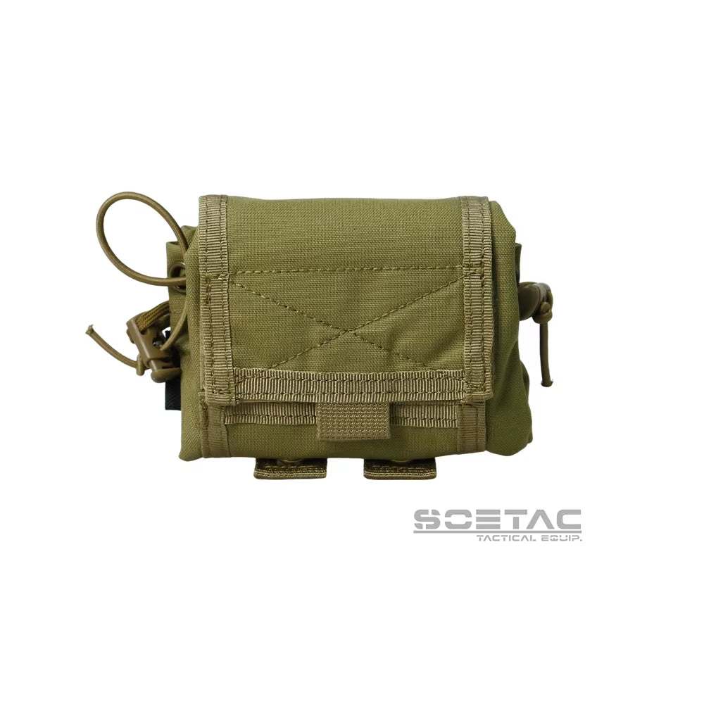 Camo Molle Tactical Dump Pouch Folding Outdoor Hunting Multifunctional Accessory Pack Accessories