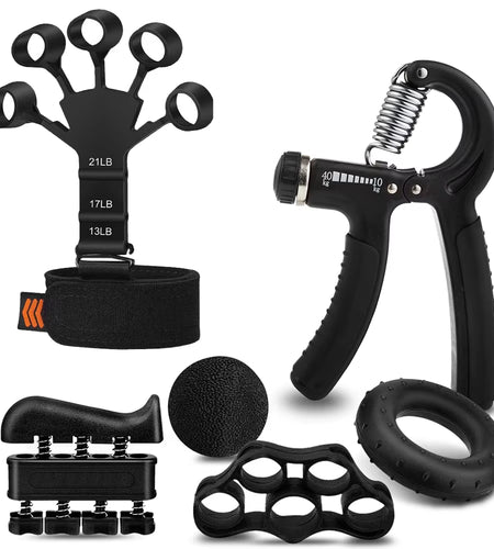 5-60Kg Adjustable Heavy Hand Gripper Fitness Hand Exerciser Grip Wrist Training Finger Gripper Hand Strengthener for Patient