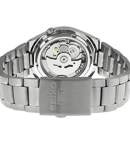 Men'S 5 Automatic SNK615K Blue Stainless-Steel Automatic Dress Watch