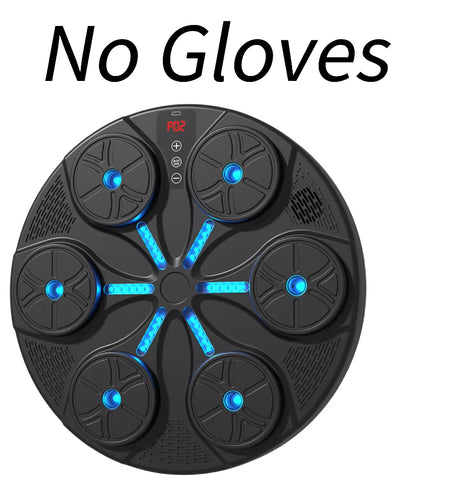 Type C Music Boxing Machine Music Boxing Puncher USB Charging Smart Bluetooth-Compatible Boxing Machine with Gloves for Home Gym