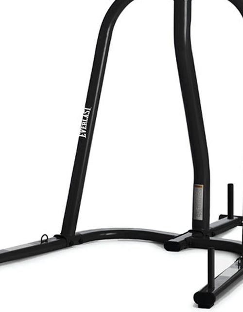 Load image into Gallery viewer, 2 Station Dual Heavy Duty Powder Coated Steel Heavy and Speed Bag Stand
