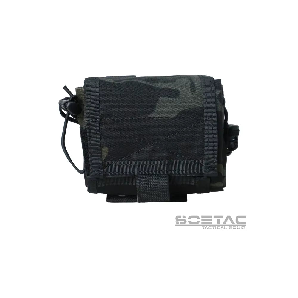 Camo Molle Tactical Dump Pouch Folding Outdoor Hunting Multifunctional Accessory Pack Accessories