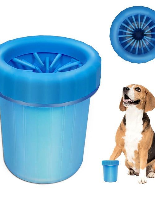 Load image into Gallery viewer, Dog Paw Cleaner - Portable Pet Paw Washer Cup (For Small and Medium Breed Dogs)
