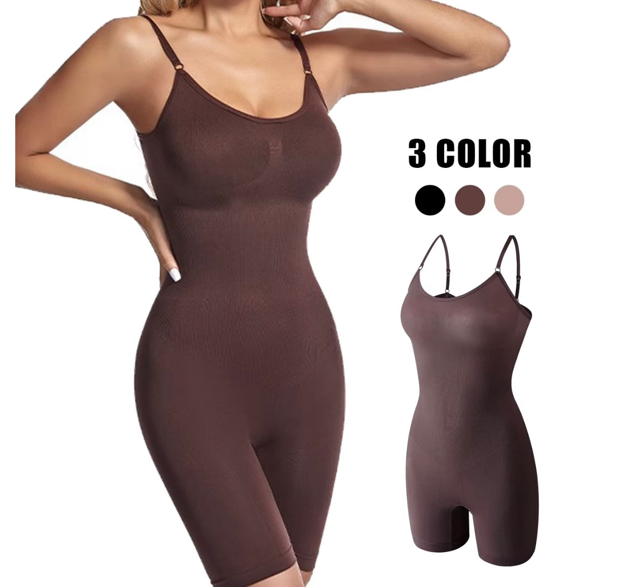 Shapewear Stree Jumpsuit Women Tummy Control Full Body Shaper Bodysuit Reducing and Shaping Girdles