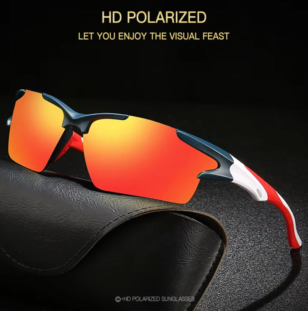 Sunglasses Men Women Sports Sunglasses Dustproof Glasses Classic Dazzle Colour Film Driving Fishing Motorcycle Running Travel