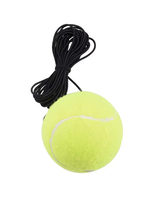 Load image into Gallery viewer, Heavy Duty Tennis Training Aids Base with Elastic Rope Ball Practice Self-Duty Rebound Tennis Trainer Partner Sparring Device
