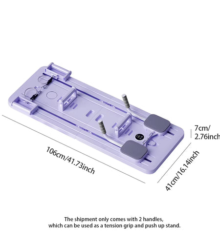 Abdominal Exercise Board Fitness Board Automatic Rebound Leg & Arm Toner Multifunctional Pilates Reformer Set Fitness Equipment