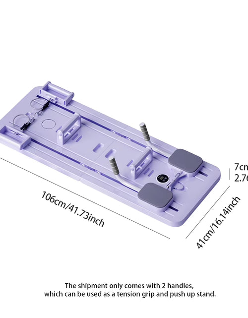 Load image into Gallery viewer, Abdominal Exercise Board Fitness Board Automatic Rebound Leg &amp; Arm Toner Multifunctional Pilates Reformer Set Fitness Equipment
