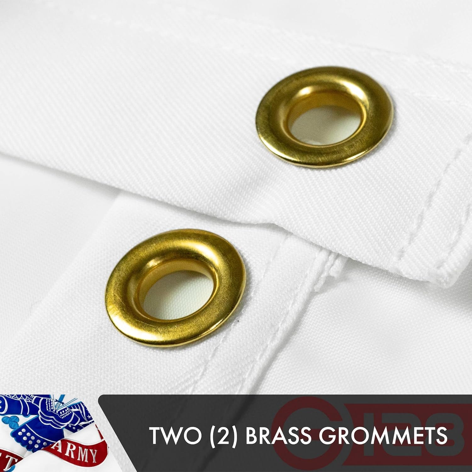 - US Army Flag Double Sided Embroidered 3X5 Ft Flag Brass Grommets