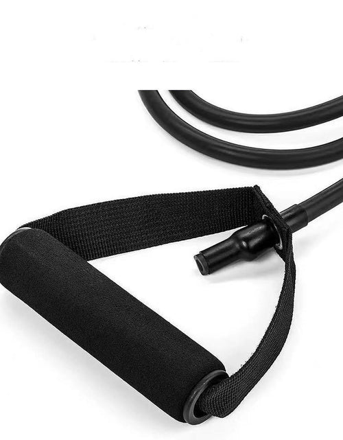 Load image into Gallery viewer, Resistance Bands, Heavy Resistance Level, Premium Durable Exercise Bands, Resistance Band with Handles, Black
