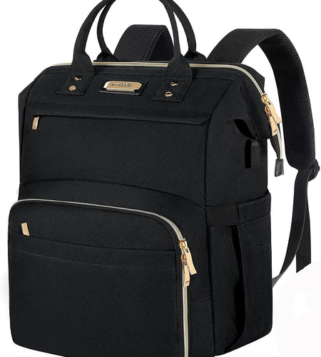 Lunch Bag Backpack, Insulated Cooler Backpack Lunch Box Laptop Backpack with USB Port for Women Men Fits 15.6 Inch Laptop