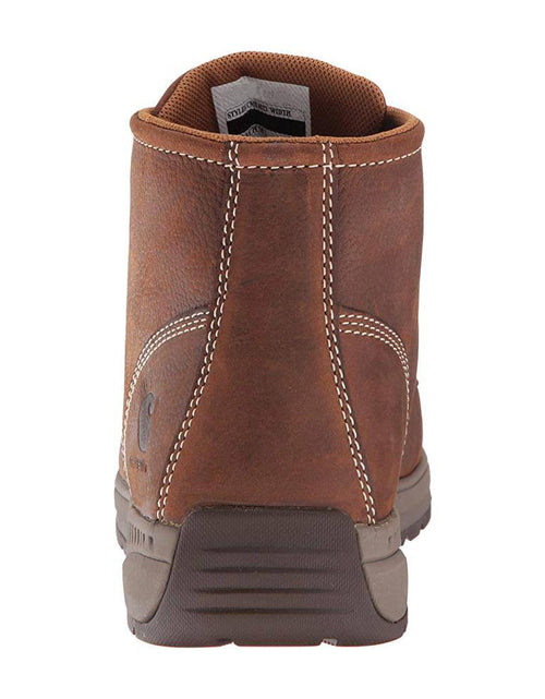 Load image into Gallery viewer, Men&#39;S Lightweight Wedge NWP 6&#39;&#39; Work Boots - Soft Toe - Brown Size 11(W)
