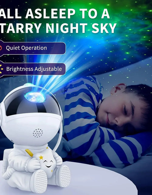 Load image into Gallery viewer, Galaxy Star Projector Night Light Astronaut Space Projector Starry Nebula LED Ceiling Lamp for Bedroom Home Decor Kids Gift
