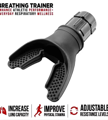 1/2PC Sports Breathing Trainer Exercise Lung Face Mouthpiece Respirator Fitness Equipment for Household Healthy Care Accessories
